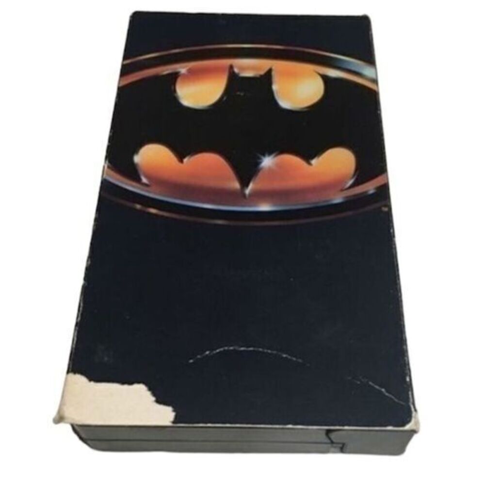 Batman (VHS, PG-13, 1989) Starring Michael Keaton, Jack Nicholson, preowned mint